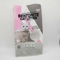 Matte Finish 10KG Cat Litter Packaging Bags 22LBS Big Packaging  Bag with Side Gusset